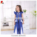 Salwar royal blue suit coat&pant 2 pieces
